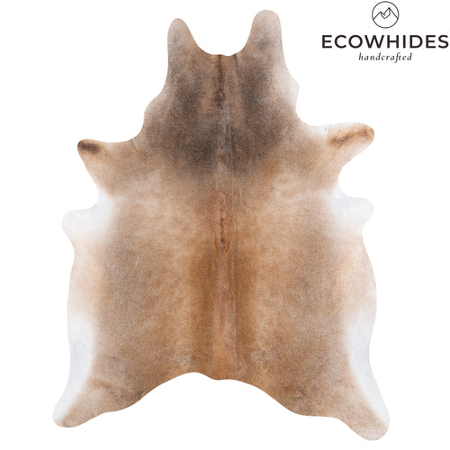 Brazilian Grey Palomino Cowhide Rug Size 8'2" L x 6'4" W 6123