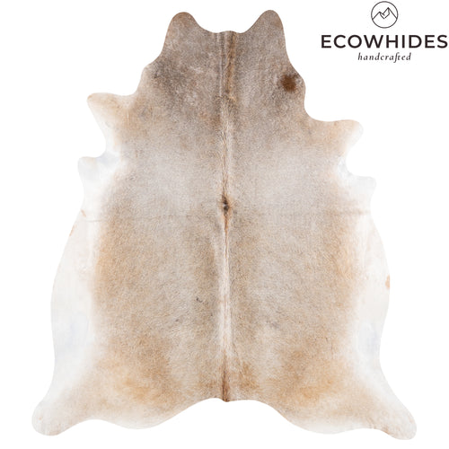 Brazilian Grey Palomino Cowhide Rug Size 7'6" L x 6'8" W 6125