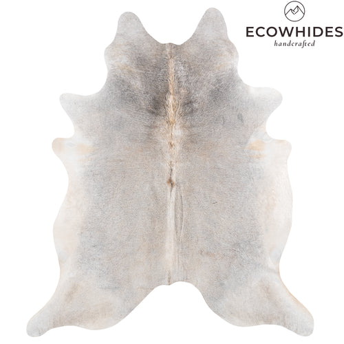 Brazilian Grey Palomino Cowhide Rug Size 7'10" L x 6'9" W 6127