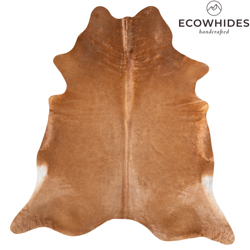 Brazilian Brown Cowhide Rug Size 7'8" L x 7'2" W 6170