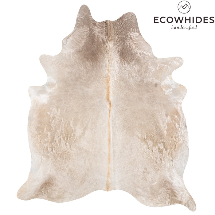 Brazilian Champagne Cowhide Rug Size 7'6" L x 6'9" W 6199