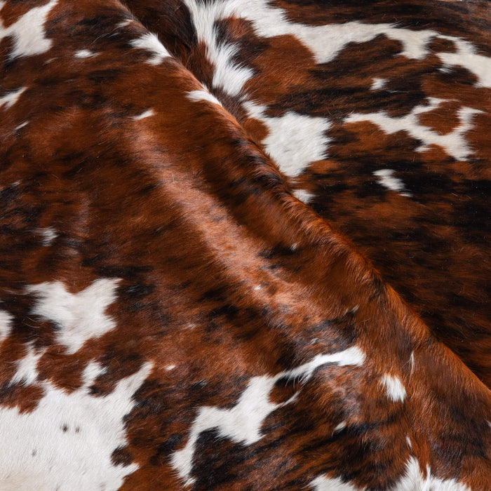 Tricolor Cowhide Rug Size 6'2" L x 6'8" W 6550
