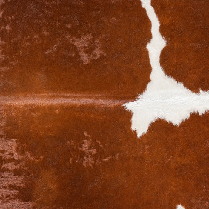 Brazilian Hereford Cowhide Rug Size 7'6" L x 6'8" W 6705