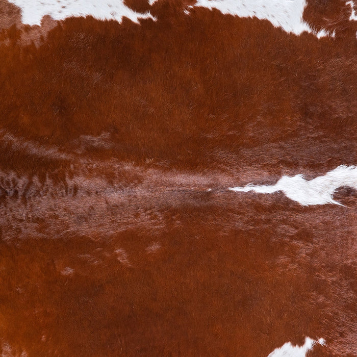 Brazilian Hereford Cowhide Rug Size 7'9" L x 7'3" W 6714