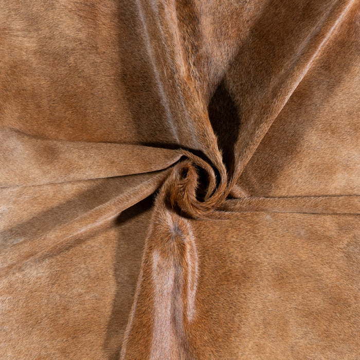 Brazilian Grey Palomino Cowhide Rug Size 7'5" L x 5'9" W 6906