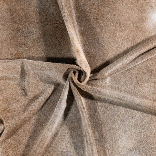 Brazilian Grey Palomino Cowhide Rug Size 7'2" L x 7'3" W 6915