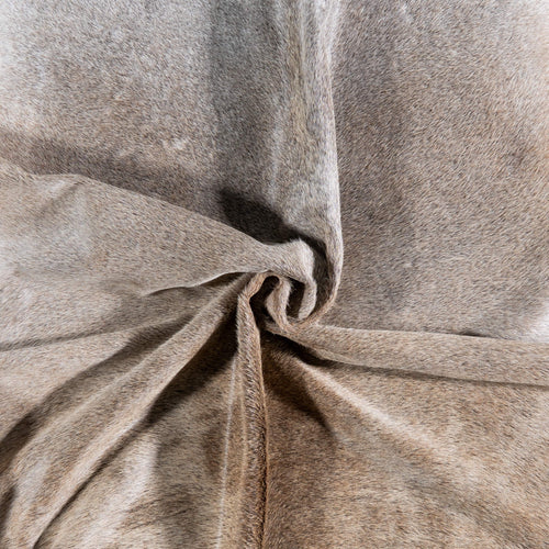 Brazilian Grey Palomino Cowhide Rug Size 7'4" L x 6'1" W 6922