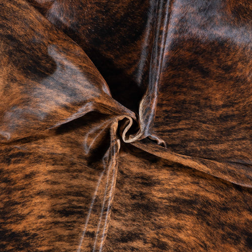 Brazilian Brindle Cowhide Rug Size 6'10" L x 4'10" W 7005