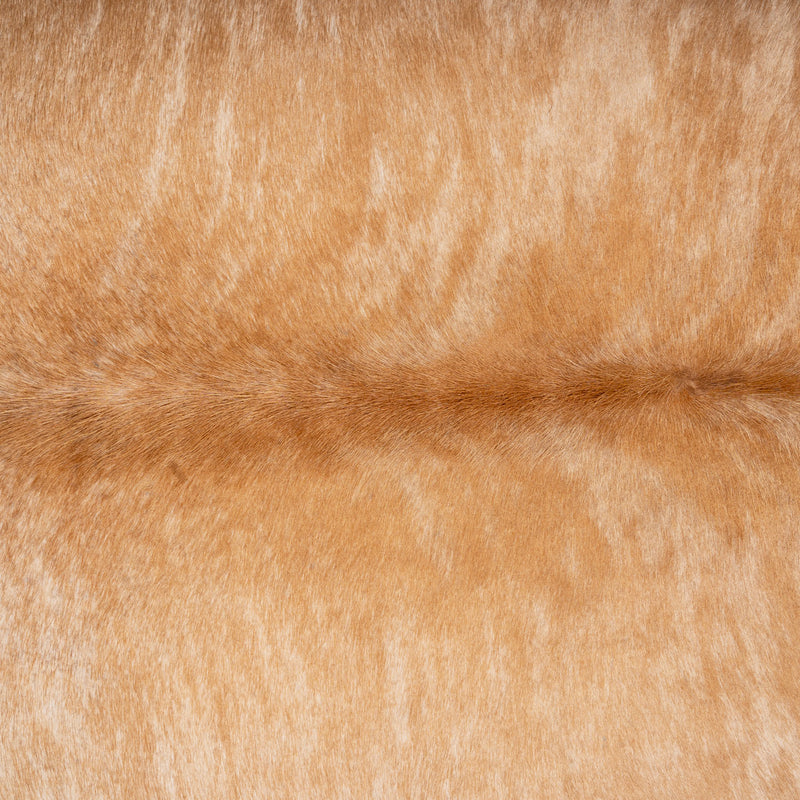 Brazilian Beige Cowhide Rug Size 6'9" L x 6'9" W 7010