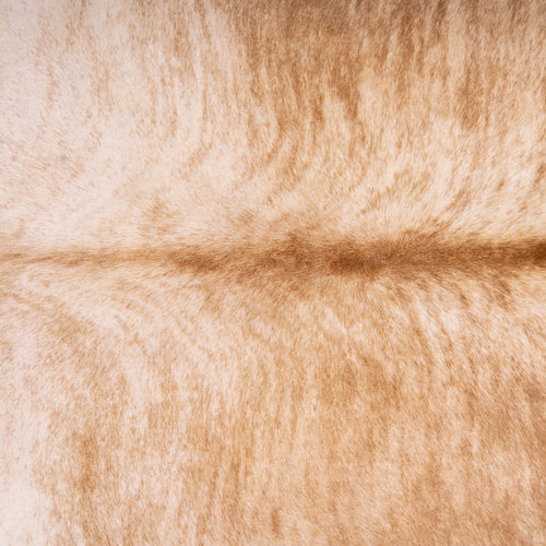 Brazilian Beige Cowhide Rug Size 7'4" L x 6'7" W 7015