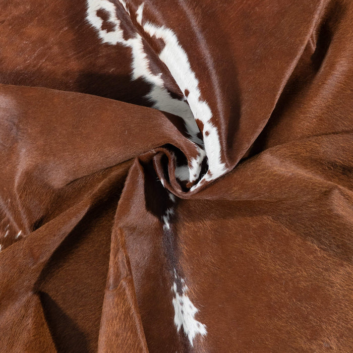 Brazilian Hereford Cowhide Rug Size 7'11" L x 6'8" W 7102