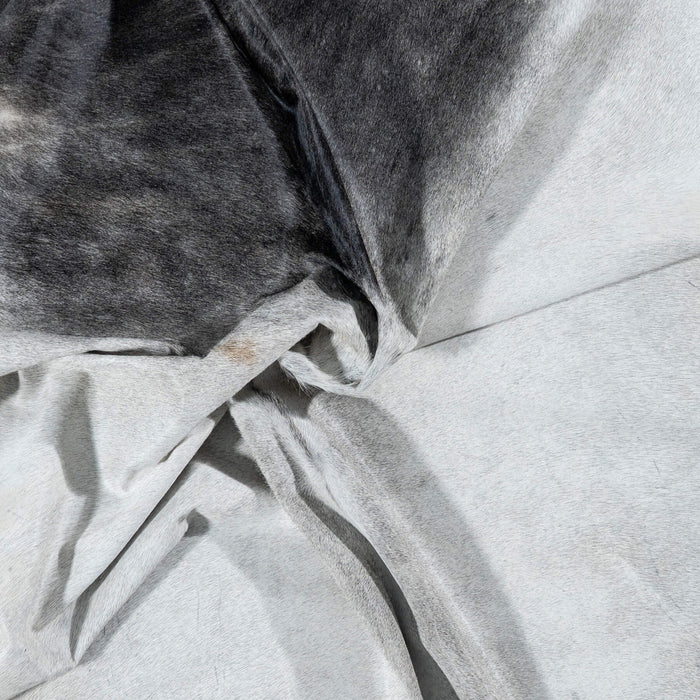 Brazilian Grey Cowhide Rug Size 7'11" L x 6'10" W 7105