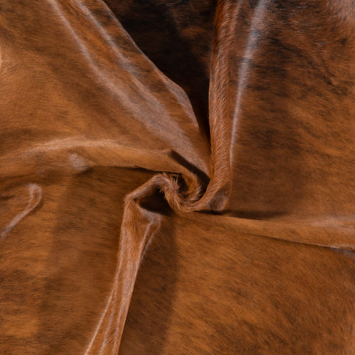 Brazilian Brindle Cowhide Rug Size 7'3" L x 6'0" W 7171
