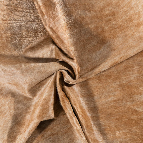 Brazilian Beige Cowhide Rug Size 7'1" L x 6'2" W 7199