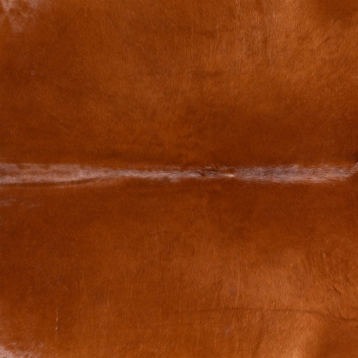 Brazilian Brown Cowhide Rug Size 7'3" L x 6'11" W 6172