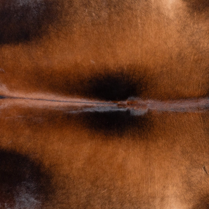 Brazilian Mahogany Cowhide Rug Size 7'0" L x 6'8" W 7298