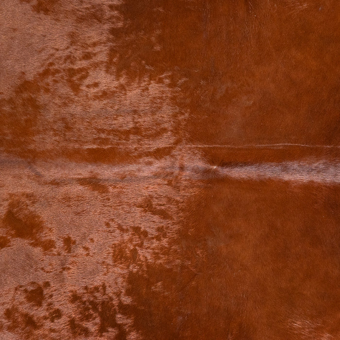Brazilian Brown Cowhide Rug Size 7'1" L x 7'3" W 6173