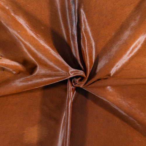 Brazilian Brown Cowhide Rug Size 7'3" L x 6'5" W 7319