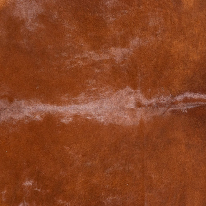 Brazilian Brown Cowhide Rug Size 7'4" L x 6'9" W 7325