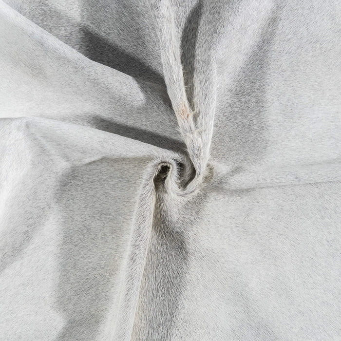 Brazilian Grey Cowhide Rug Size 7'1" L x 6'1" W 7346