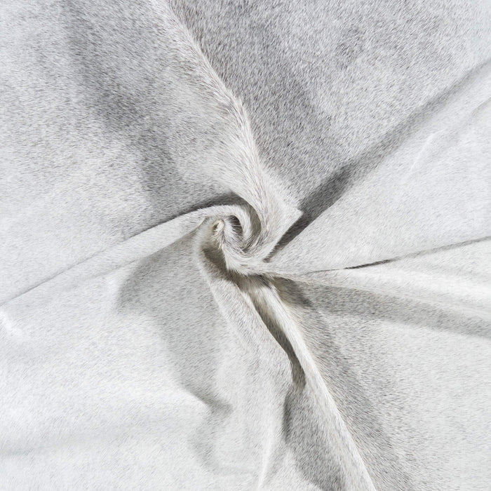 Brazilian Grey Cowhide Rug Size 6'10" L x 5'10" W 7348