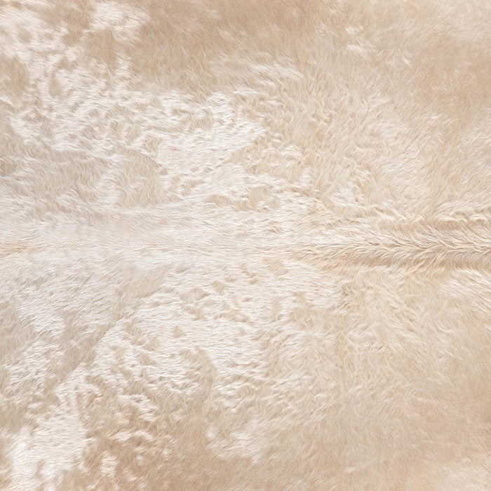 Brazilian Champagne Cowhide Rug Size 7'4" L x 7'0" W 7358