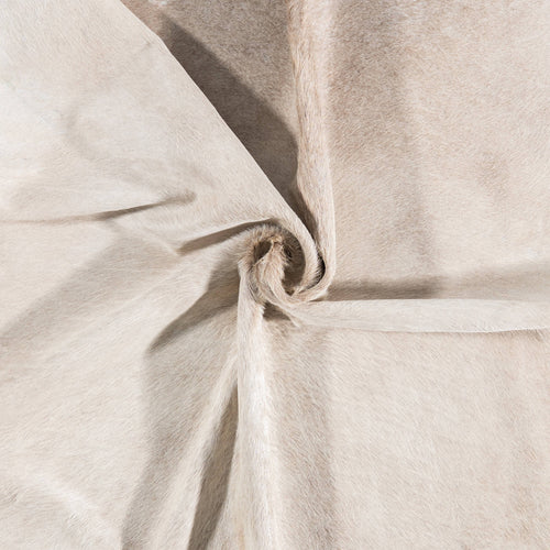 Brazilian Champagne Cowhide Rug Size 7'3" L x 6'3" W 7363