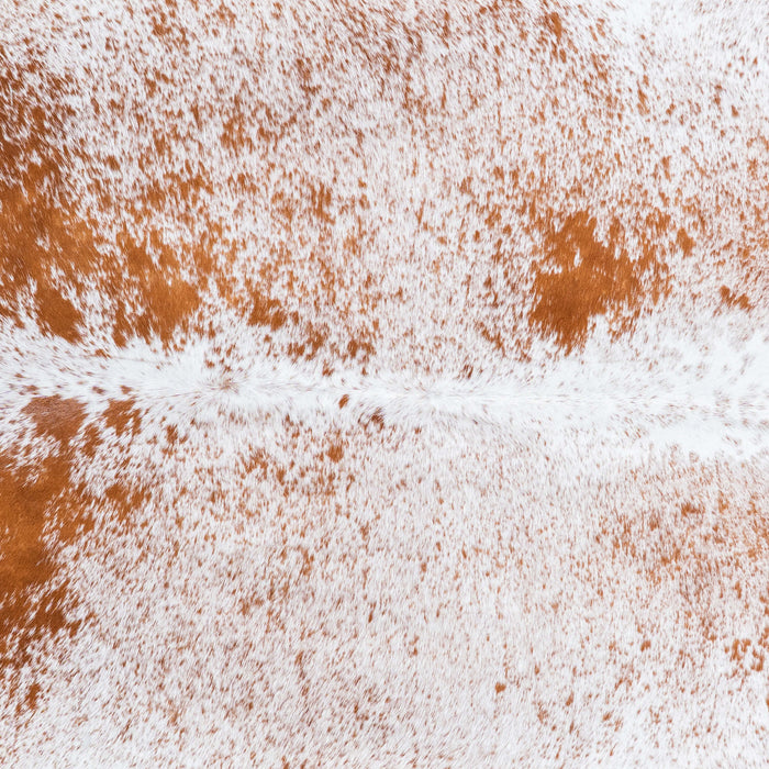 Brazilian Brown Salt and Pepper Cowhide Rug Size 7'1" L x 6'4" W 7429