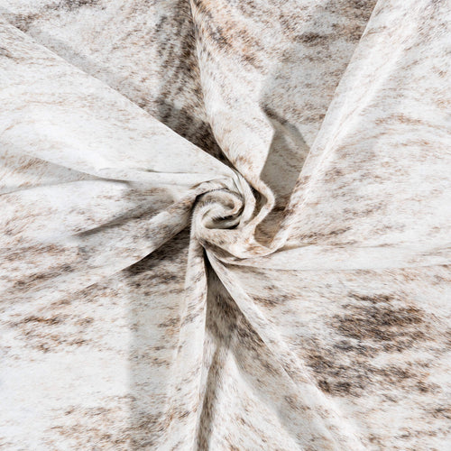 Brazilian Light Grey Brindle Cowhide Rug Size 7'11" L x 7'0" W 7454