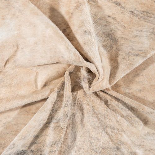 Light Brindle Cowhide Rug Size 7'9" L x 7'3" W 7649