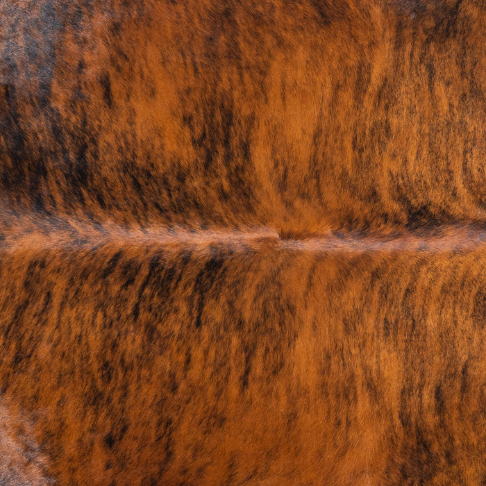 Brazilian Brindle Cowhide Rug Size 7'4" L x 6'8" W 7666