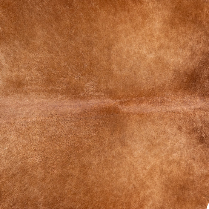 Brazilian Brown Cowhide Rug Size 8'1" L x 7'5" W 6177