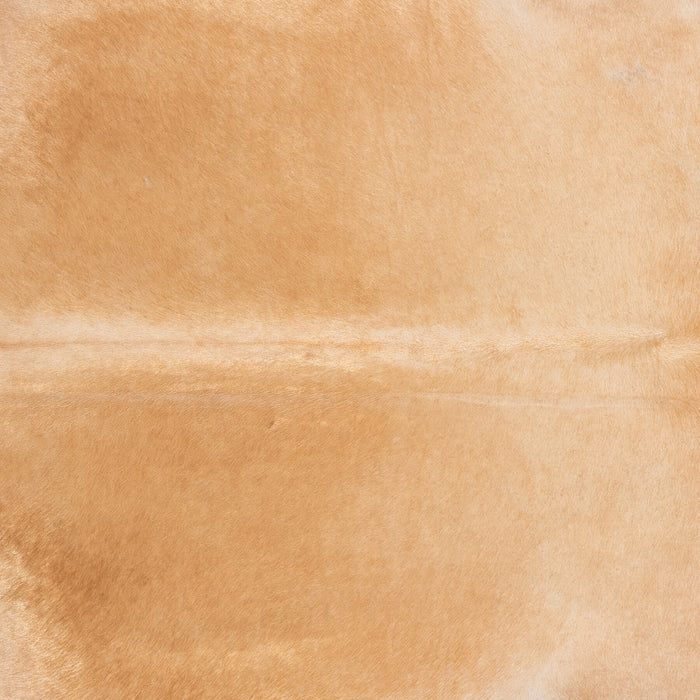 Brazilian Beige Cowhide Rug Size 6'8" L x 6'3" W 7909