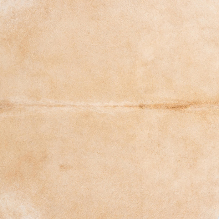 Brazilian Beige Cowhide Rug Size 6'1" L x 5'3" W 7912