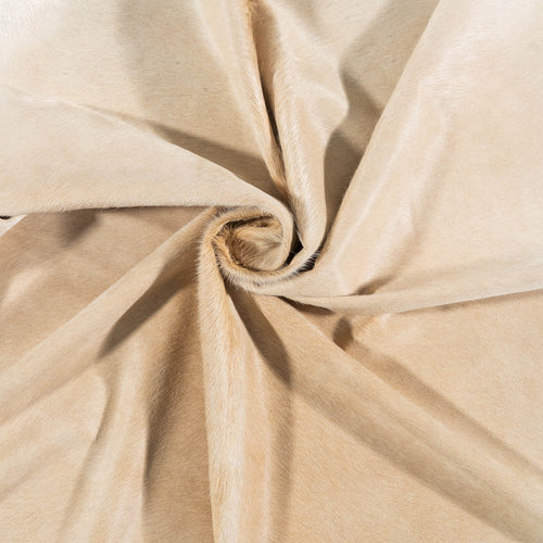 Brazilian Beige Cowhide Rug Size 6'8" L x 5'10" W 7914