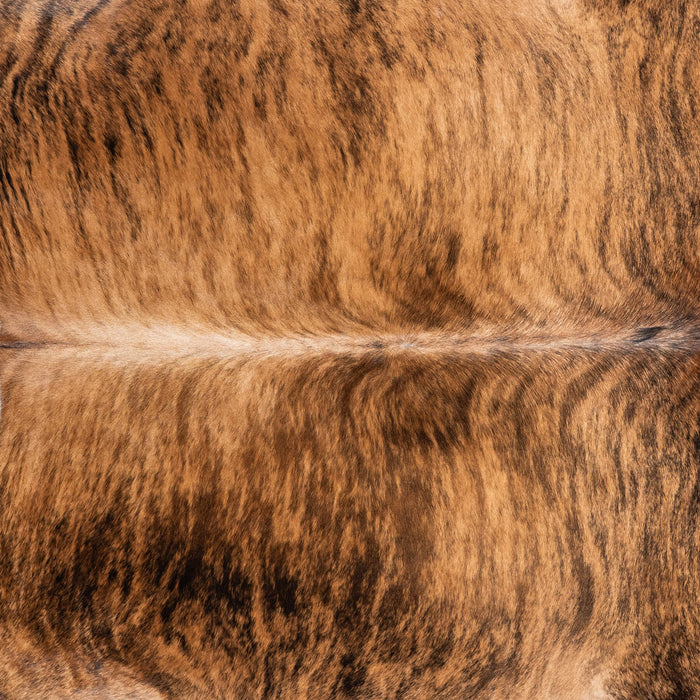 Brazilian Brindle Cowhide Rug Size 7'2" L x 6'8" W 7937