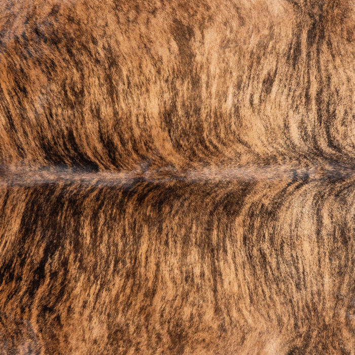 Brazilian Brindle Cowhide Rug Size 7'9" L x 7'5" W 7968