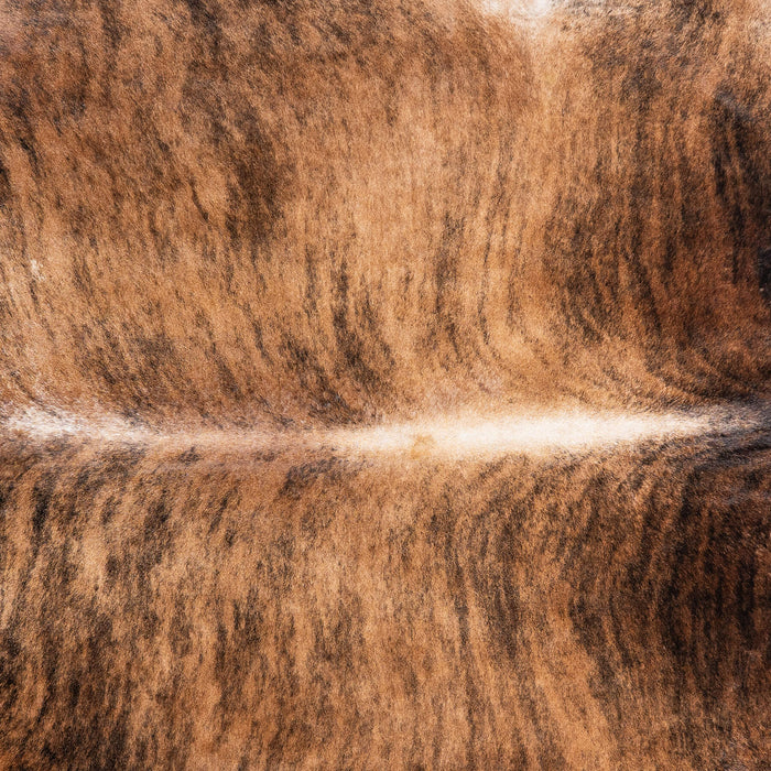 Brazilian Brindle Cowhide Rug Size 7'10" L x 5'11" W 7974