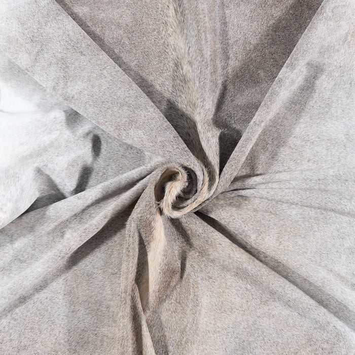 Brazilian Grey Palomino Cowhide Rug Size 7'5" L x 6'8" W 8042