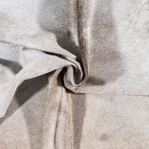 Brazilian Grey Palomino Cowhide Rug Size 7'10" L x 7'3" W 8047