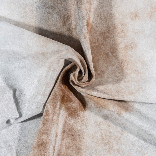 Brazilian Grey Palomino Cowhide Rug Size 8'6" L x 7'5" W 8050