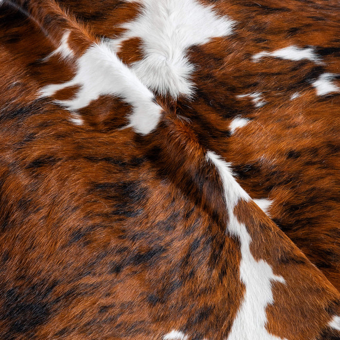 Tricolor Cowhide Rug Size 7'7" L x 7'0" W 8133