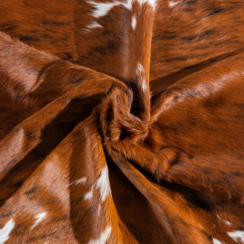 Tricolor Cowhide Rug Size 7'8" L x 6'4" W 8138