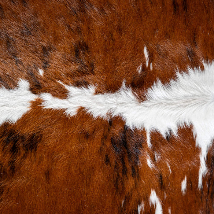 Tricolor Cowhide Rug Size 7'5" L x 6'1" W 8150