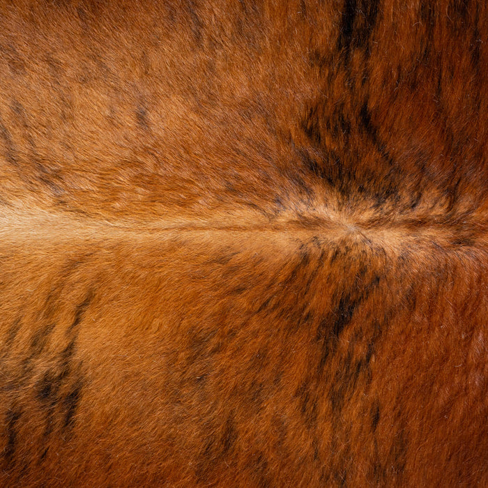 Brindle Cowhide Rug Size 7'1" L x 7'0" W 8158