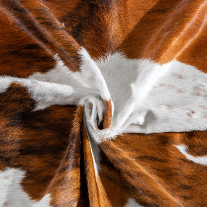 Tricolor Cowhide Rug Size 6'7" L x 5'10" W 8169