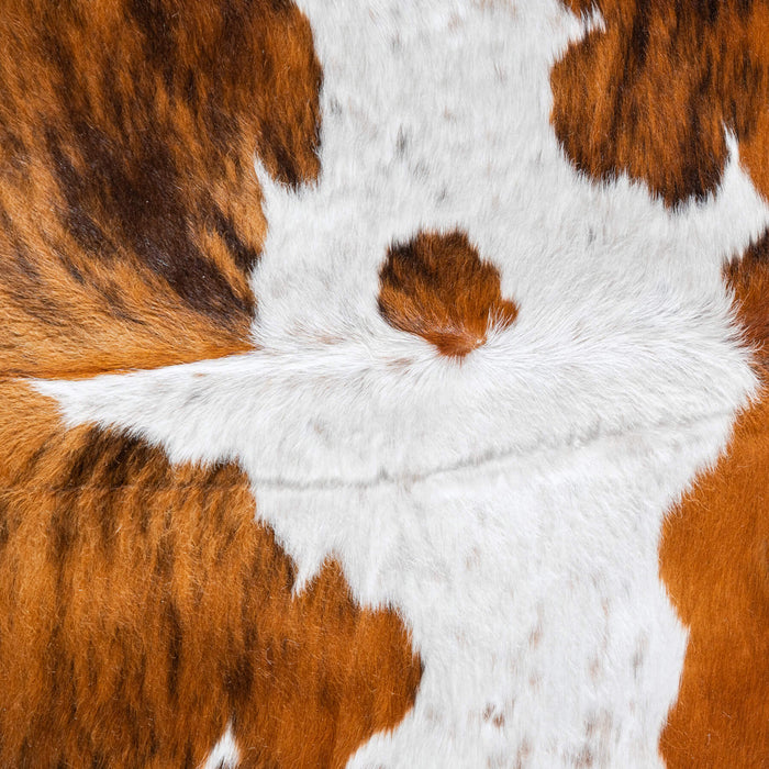 Tricolor Cowhide Rug Size 6'7" L x 5'10" W 8169