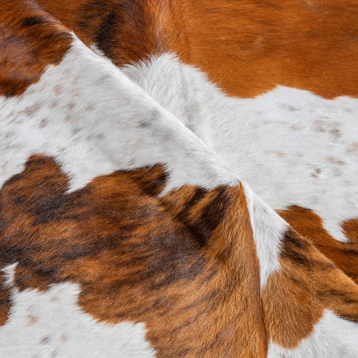 Tricolor Cowhide Rug Size 6'7" L x 5'10" W 8169