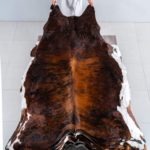 Brindle Cowhide Rug Size 8'2" L x 5'7" W 8197