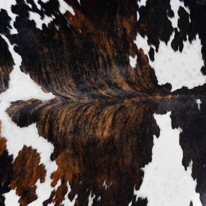 Tricolor Cowhide Rug Size 7'7" L x 7'0" W 8204